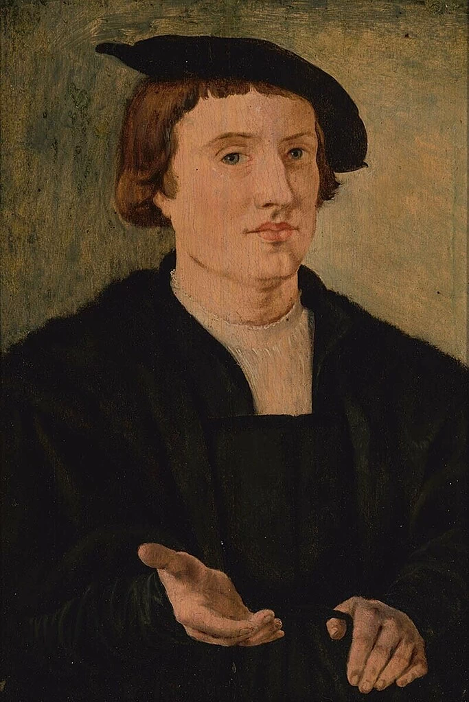 Ritratto di un giovane uomo che indossa un berretto nero - Museum Boijmans Van Beuningen